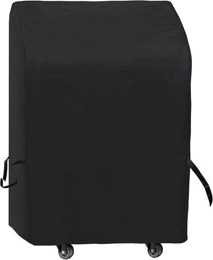 iCOVER Small Grill Cover - 30 inch Two Burner BBQ Gas Grills Covers 600D Heavy Duty Waterproof, Fits Weber/Char-Broil/Brinkmann/Nexgrill/Jenn Air/Pit Boss 3 Series with Collapsed Side Tables