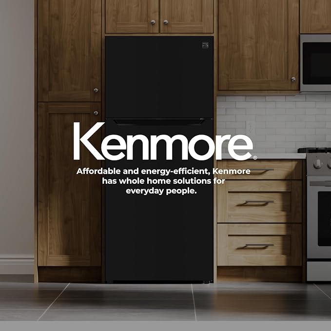 Kenmore 20.2 cu. ft. 30" Wide Top Mount Refrigerator - Black