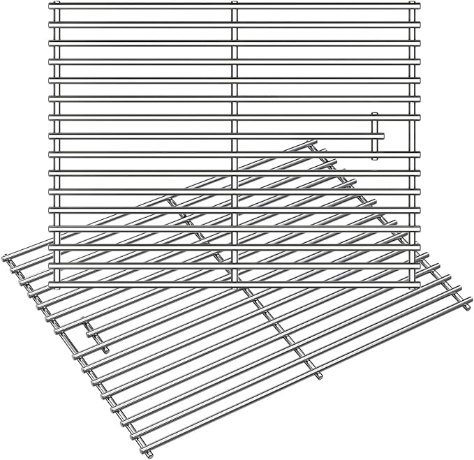 17 Inch Stainless Steel Cooking Grates for Home Depot Nexgrill 720-0830H 720-0830D 720-0783E 720-0783C Gas Grill Replacement Parts Uniflame Gas Grills Cooking Grids 2 Pack