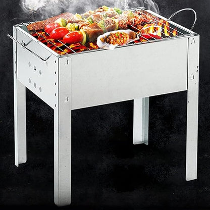 Charcoal Grills Portable Barbecue Grill Folding Compact BBQ Grill Charcoal Grill Charcoal Grill Outdoor BBQ Grill Cooking Picnic Barbecue Tools