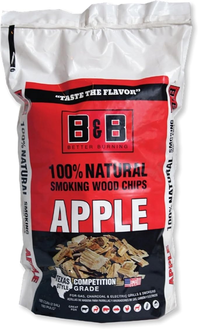 B&B Charcoal Wood CHIP Apple 180 CUIN