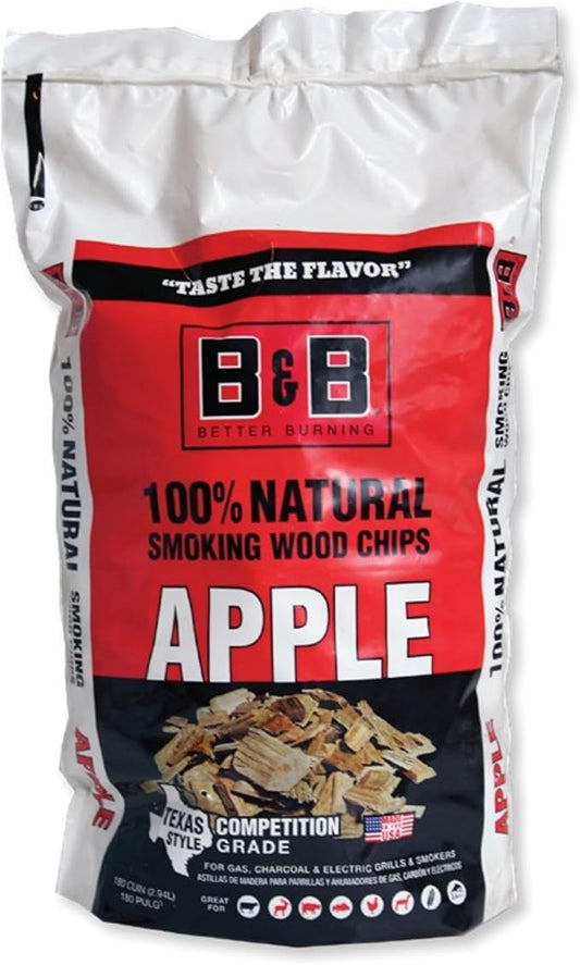 B&B Charcoal Wood CHIP Apple 180 CUIN