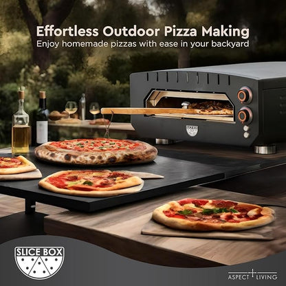 Fire Sense 67970 Slice Box Outdoor Electric Pizza Oven