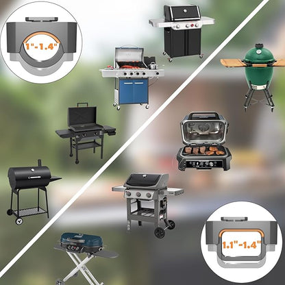2 Pack Grill Lights - Outdoor Grill Accessories, Fit for Blackstone, Weber, Big Green Egg