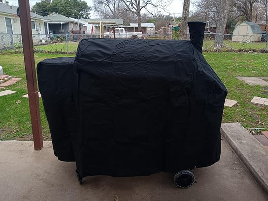 Grill Cover for Pit Boss Pro Series 1600 Wood Pellet Grill Smoker PB1600PS1 PB1600PS3 Sportsman 1600 Grill, Heavy Duty Waterproof Griddle Grill Cover for PB1600