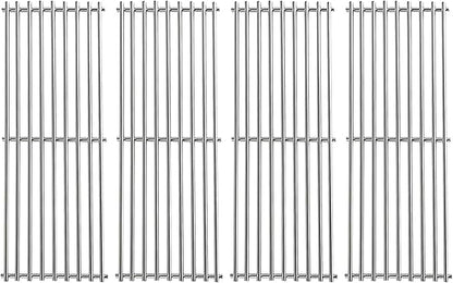 17-3/8" Stainless Steel Grates for Broil King Baron 320, 340, 420, 440, 490 Huntington 2122-64 2122-67 6020-54 6020-57 6020-64 Broil-Mate 7020-54 7020-64 7120-64 Sterling Gas Grill