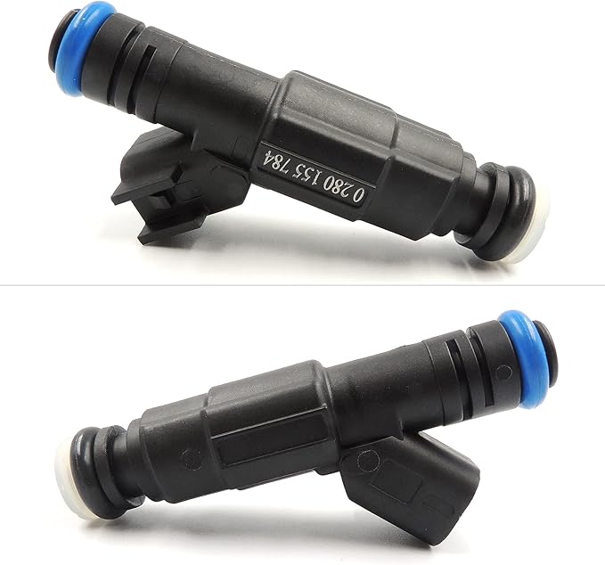 HiSport Fuel Injector 0280155784 6PCS Compatible with Jeep 4.0 Cherokee 1999-2004 4-Hole