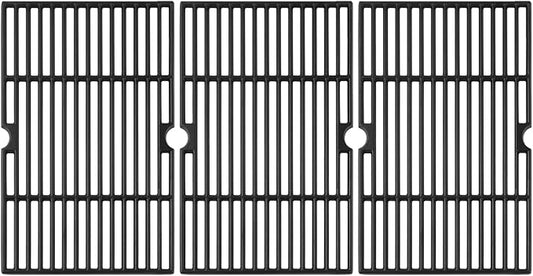 720-0896B Grill Grates for Nexgrill Replacement Parts 6 Burner 720-0896 720-0896X 730-0898 720-0896E 730-0896B 730-0896 730-0896E Deluxe Cast Iron Grids 17 Inch Cooking Grates BBQ Parts