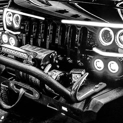 Oracle Vector Jeep Wrangler JK Grill ColorShift Halo Kit