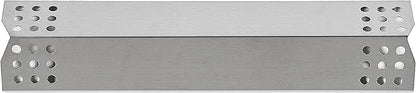 Replace parts Porcelain Steel Heat Plate, Replacement for Grill Master 720-0697, 720-0737, Nexgrill 720-0830H, 720-0783E Gas Grill Models (Stainless Steel -4pcs)