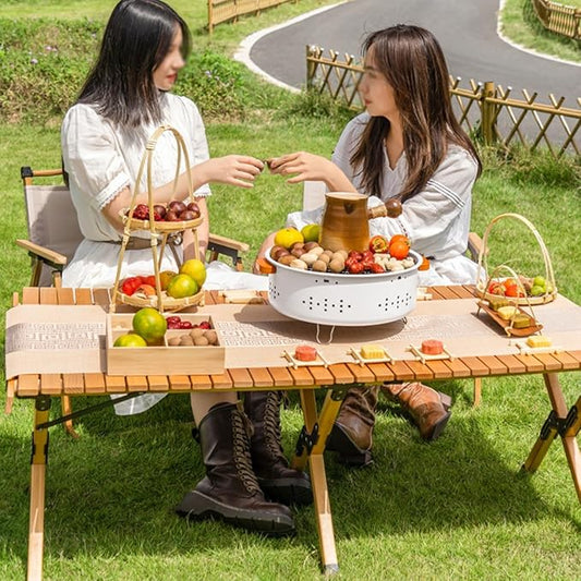 Portable Charcoal Grill for Camping, Small Camping Charcoal Grills, Tabletop Outdoor Grill, Mini Portable Grill, Table Top Portable Grill, Barbecue Grill, BBQ Grill Charcoal