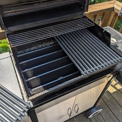 Uniflasy 7525 Grill Grates for Weber Spirit 300 Series E310 E320 (2007–2012) S310 S320 SP330 Genesis Silver Gold Platinum B C 17.4" Cooking Grates Replacement for Weber Parts 7638 76397526 7527 65906
