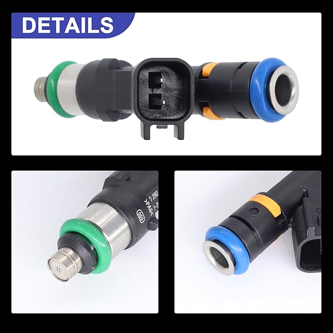 HiSport Fuel Injector 1PC Replacement For Ford F150 2007-2008, F250 F350 Super Duty 5.4L 2007-2010,Compatible with Lincoln Mark LT 2007-2008 Replace 62402 7C3Z9F593A 0280158138