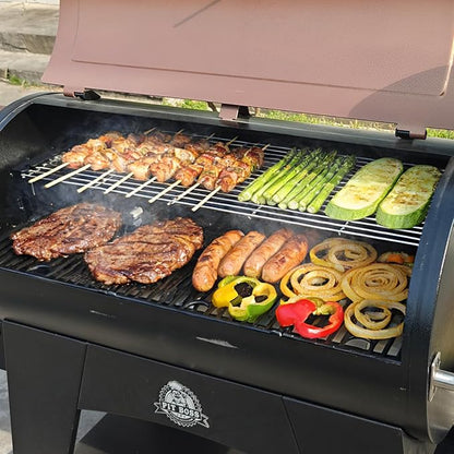 Utheer Warming Rack for Pit Boss Austin XL 1000 Series Pellet Grills, Fit Pit Boss Austin XL, Rancher XL 1000, Sportsman 1000, Pro Series II 1150, Stainless Steel Foldable Upper Grill Rack
