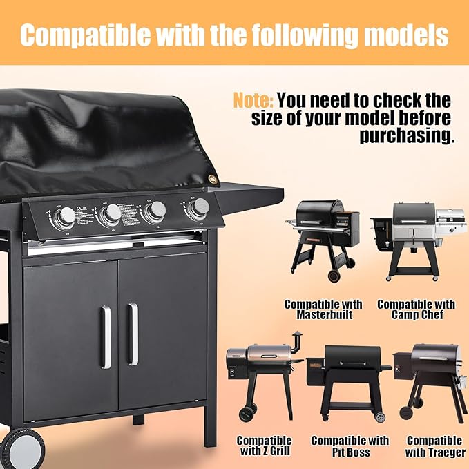 30 x 40in Grill Thermal Insulated Blanket for Winter Cooking,Smoker Insulation Blanket Heat Shield Carbon Felt Welding Blanket to Save Heat for Stove, Fireplace, Welders, Plumbers