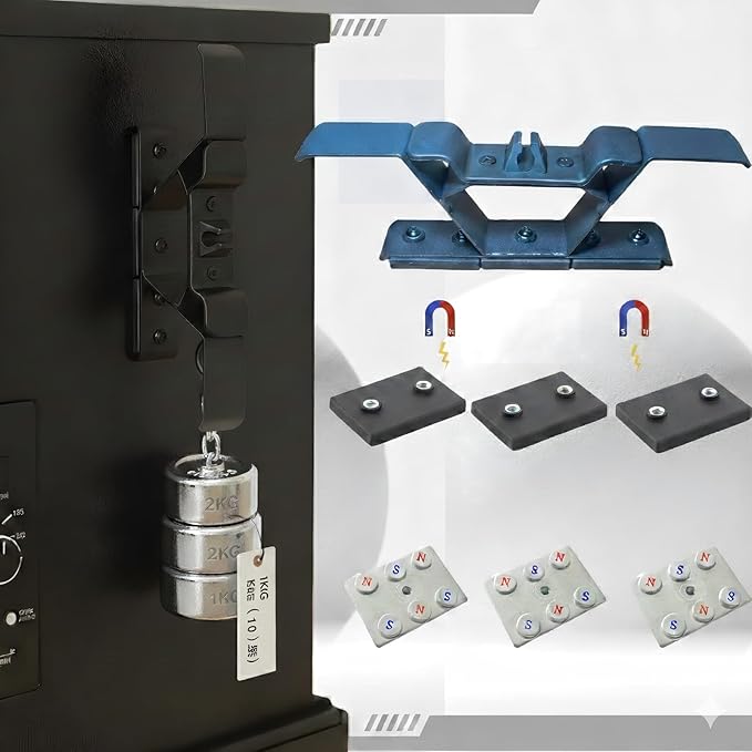 Magnetic Power Cord Organizer for Traeger Pellet Grills and Smokers - Three powerful magnets with anti-slip design for Tangle-Free Cord Storage, Fits Most Pellet Smoker Accessory