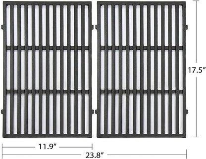 Hongso Spirit E-310 Grill Parts for Weber Spirit I & II 300 Series E310 S310 E320 S320 E330 S330 Gas Grill With Front Control, 7636 Flavorizer Bars 15.3", 7638 Grill Grates 17.5", 69787 Burners 18"