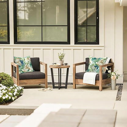 LVTXIII Outdoor/Indoor Pillow Covers, Patio Fade Resistant Throw Pillow Covers ONLY, Waterproof Farmhouse Accent Cushion Cases for Sofa Patio Couch Decoration 18"x18" Set of 2, Lush Leaf Green