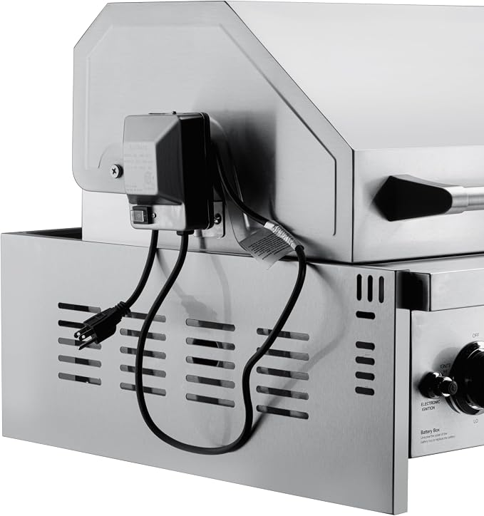 KoolMore Outdoor Kitchen 30 in. BBQ Liquid Propane Grill with Cabinet in Stainless-Steel (KM-OKS-BQ30-BQ30CAB)