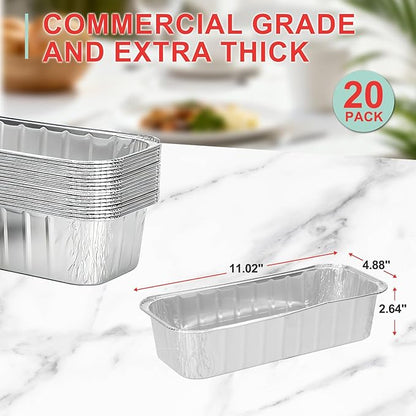 6498 6417 Grease Catcher Pans for Weber Genesis II 400 & 600,Aluminum Foil Tray Liners for Weber 28''/36" Gas Griddle, for Weber 400/600 Summit Series Smokefire EX6 EPX6 EX4 Gas Grill,20 Packs