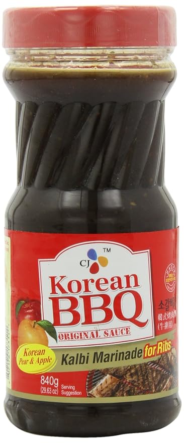 CJ Korean BBQ Sauce - Bulgogi, 29.63-Ounce Bottles (Pack of 4)