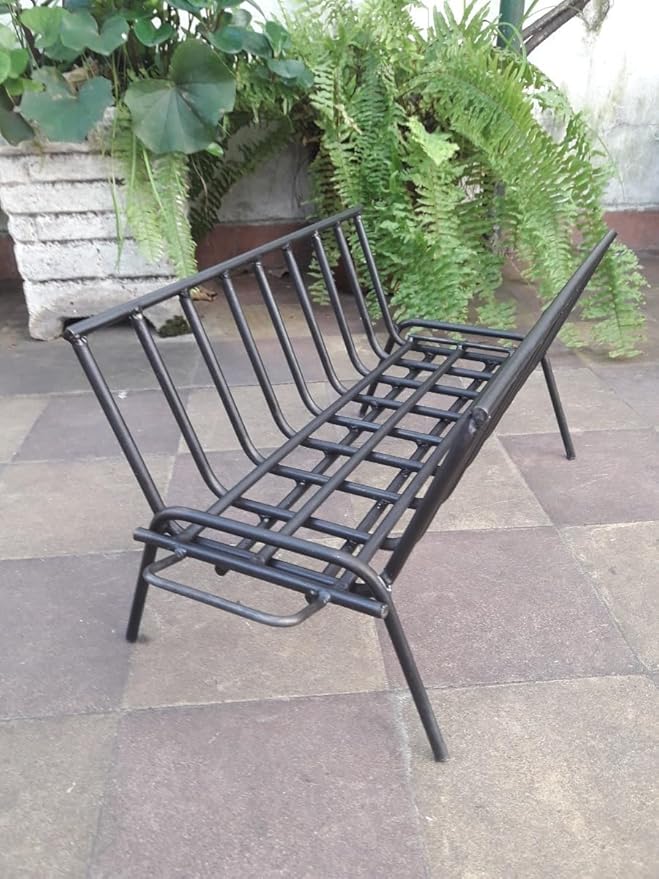 Argentine Iron Grill asado brasero parrilla. Premium Brasero. Brazier (Iron). Movable Brazier (12 x 8 inches)