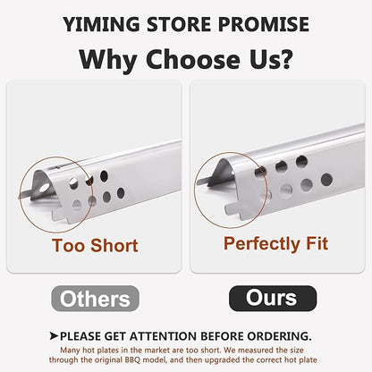 Yiming Grill Replacement Parts for Charbroil Performance 4 Burner 463342119, 463377319, 463376017, 463347017, 463335517, 463332718, 463376519, 463349917, Char-Broil Performance Grill Parts 463342119.