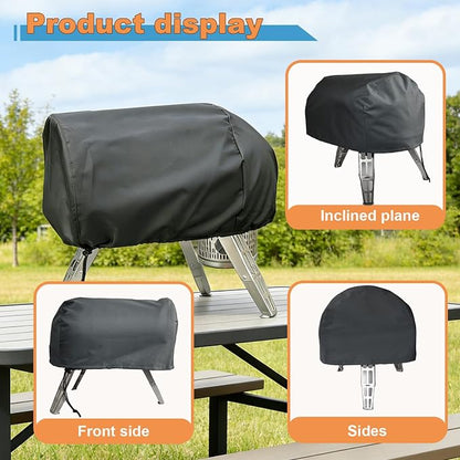 Pizza Oven Cover for Gozney Roccbox – 600D Waterproof, Drawstring Closure | Fits Gozney Roccbox Portable Pizza Oven, 600D Oxford, Waterproof/UV-Resistant, Drawstring Closure, Compact & Durable