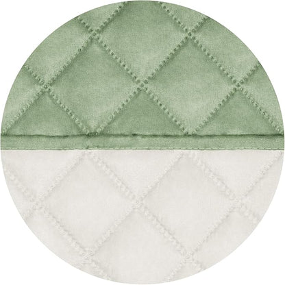 PureFit Reversible Quilted Couch Covers for Dogs Oversized Sofa Cover 78” | Sage Green/Ivory, Water Resistant Couch Protector, Washable Pet Couch Cover with Non Slip and Elastic Straps For Kids