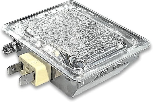 J&V bedebur Oven Lighting Assembly with High Temperatur Materials for BBQ Grill, Microwave Light and Air Fryer Equipment Special Lighting, G9 Bulb (120V-40W-PLUG)