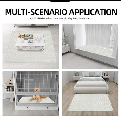 Easy-Going Sectional Couch Covers for Dogs L Shape Sofa Cover Reversible Sofa Slipcover Chaise Lounge Cover Furniture Protector Cover for Pets Dog Cat (42 x 52inches, Ivory/Ivory) | Soft Sofa Slipcover For Dogs, Fits Left/Right Chaise Lounge Protector,...