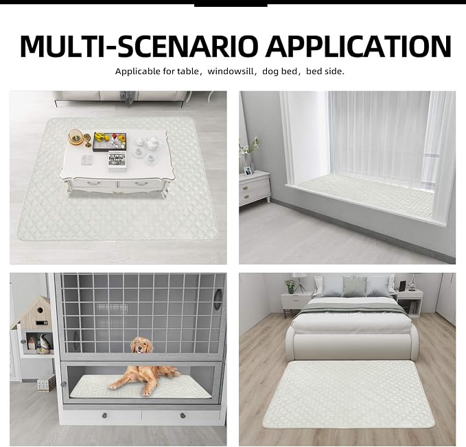 Easy-Going Sectional Couch Covers for Dogs L Shape Sofa Cover Reversible Sofa Slipcover Chaise Lounge Cover Furniture Protector Cover for Pets Dog Cat (42 x 68 inches, Ivory/Ivory) | Soft Sofa Slipcover For Dogs, Fits Left/Right Chaise Lounge Protector...