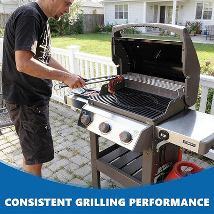 SafBbcue 67053 Grill Igniter Replacement Kit for Weber Spirit II E310, S310 & Spirit 2 GS4 Grills (2017 and Newer Models) – Compatible with Weber Spirit II GS4 310 Series Grill Parts