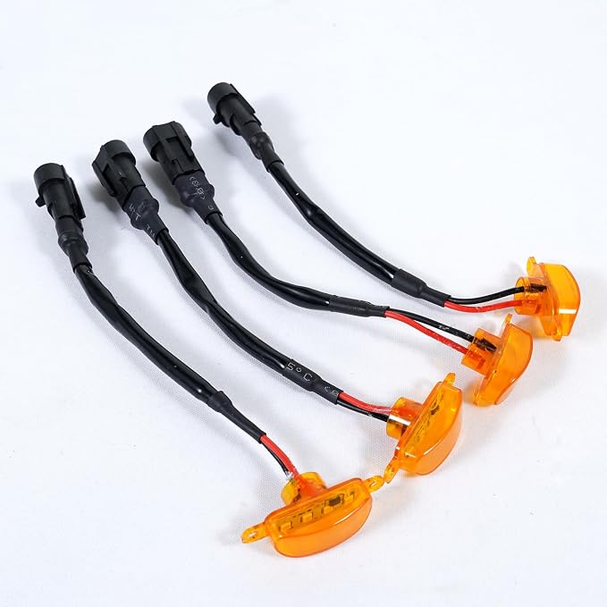 Unifizz Car Front Grille Lights for F150 2004-2008/2009-2014/2015-2019 Rapt0r Style Grille, Mesh Grille Light for RAM 1500 2013 2014 2015 2016 2017 2018 Yellow LED Lights