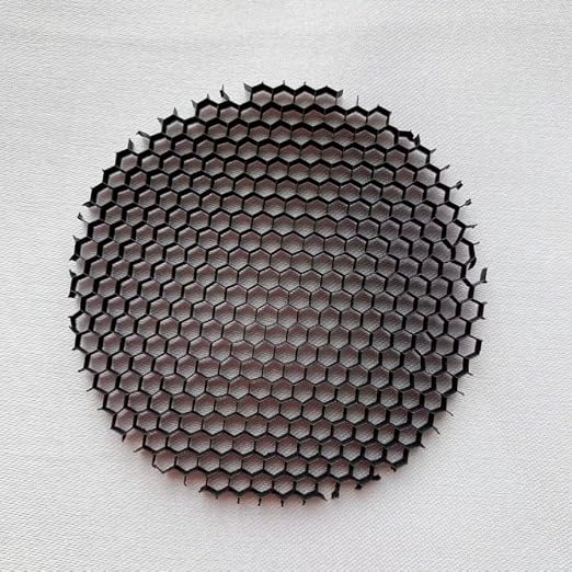 Range Black Aluminium Grille LED Light Round Honeycomb Mesh Anti-Glare Anti-Dazzle 23-65mm(35mm)