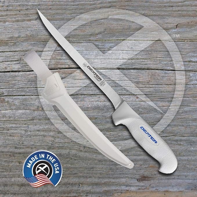 Dexter Outdoors SOFGRIP Flexible Fillet Knives with Sheath