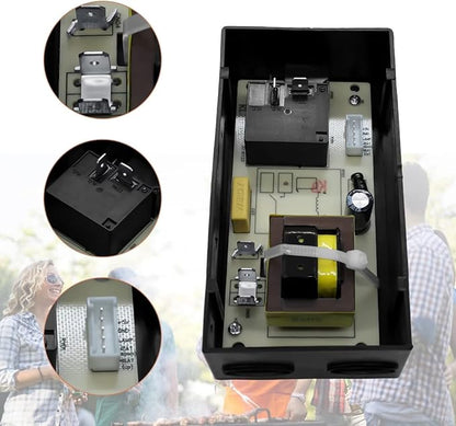 9907180024 Power Circuit Board Replacement Part Compatible with Masterbuilt Digital Electric Smoker 20070910, MB20074719, MB20073119, MB20073919, MB20075519, MB21073219, MB21074519