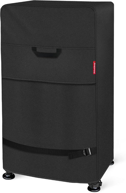 Porch Shield 40 Inch Electric Smoker Cover for Masterbuilt Smoker, Waterproof Heavy Duty Outdoor Smoker Grill Covers 26W x 23D x 43H inch, Black