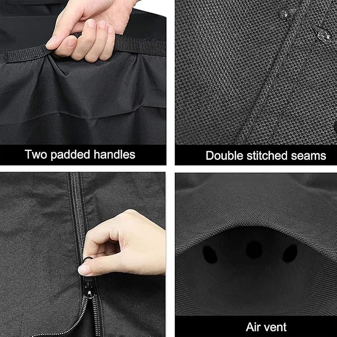 Mini Refrigerator Dust Cover Compatible with Midea WHD-113FSS1 Refrigerators, 420D Oxford Fabric Waterproof Dustproof Mini Fridge Freezer Cover Protector Refrigerator Covers