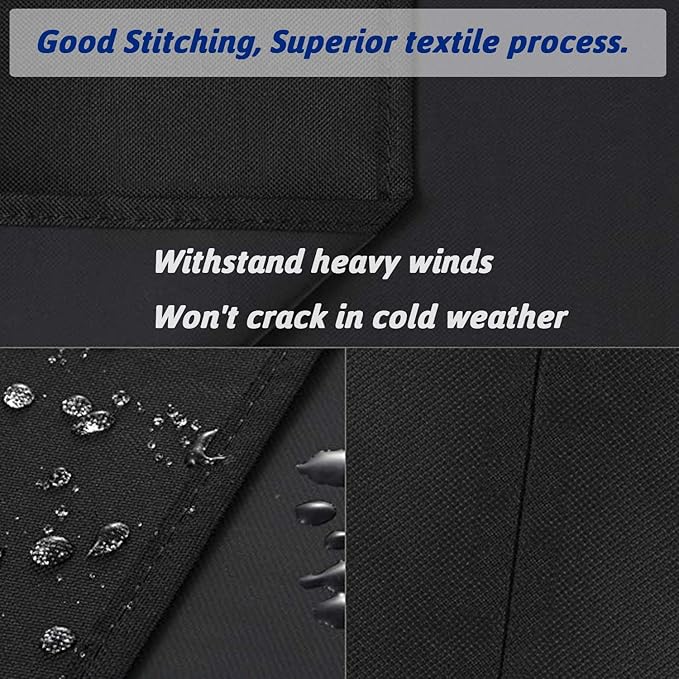 53 X 27 X 49 Pellet Grill Cover for Traeger 34 Pro 34 780 Texas Pro 34 Z Grills 700 550, Easy-Check Fit Accessory for Outdoor Cooking or Use