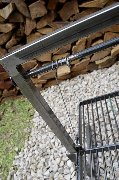 Iron Argentinian Style Santa Maria Grill- Size : 100 x 50 cm (40 x 20 in) Cod 1 (Santa Maria Grill (Only grill))