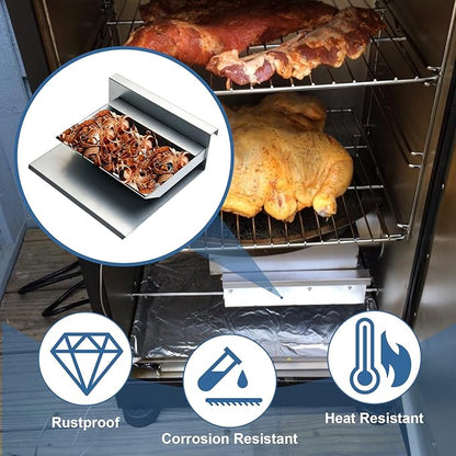 Wood Chip Tray Replacement Part for Masterbuilt 30 Inch Digital Electric Smoker 9007100018 Wood Chip Holder for Masterbuilt 990070024