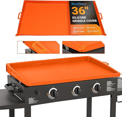 [Upgraded EasyGrip] 36" Silicone Griddle Cover Mat for Blackstone 36" Inch Grill | EasyGrip, Heavy-Duty Food-Grade Protection, Rust-Free, Blackstone Griddle Accessories, Fathers Gifts for Men