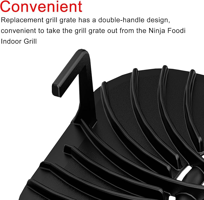 Replacement Grill Grate for Ninja Foodi FG551,Accessories for Ninja Foodi Smart XL 6-in-1 Indoor Grill,Non-stick Griddle Pan Replacement Parts