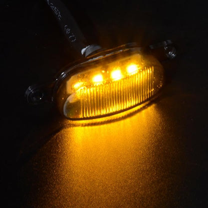 Led Front Grille Lights For 2004-2020 Ford F150,2017-2022 F250,2013-2018 Dodge Ram 1500 Raptor Style Aftermarket Grill Replacement Grills Lamps kit Accessories (black shell amber light)