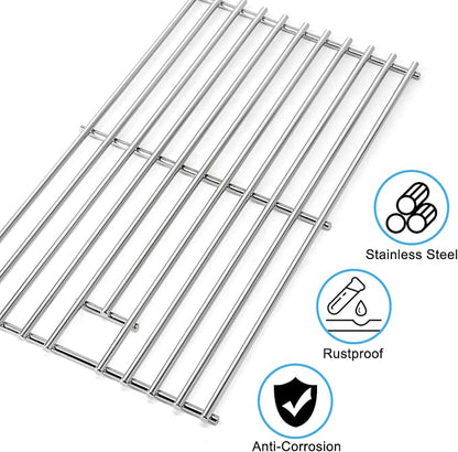 Grill Parts for Cuisinart GAS9556AS GAS9556ASO, Grill Grates & Grill Burners & Heat Tents for Cuisinart 5 Burner Gas Grill GAS9556AS