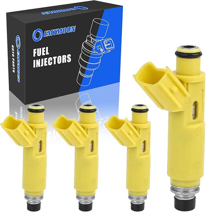 4PCS Fuel Injectors FJ639 for Toyota RAV4 2.0L 2001-2003 Replacement 23209-28050 842-12266 800-1602N