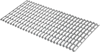 Restaurantware Foil Lux 19.7 x 12 Inch Barbecue Grill Liners 10 Disposable Grill Sheets - Easy-To-Use Oven-Ready Aluminum Grill Liners Heat-Tolerant Fits Most Standard Grills