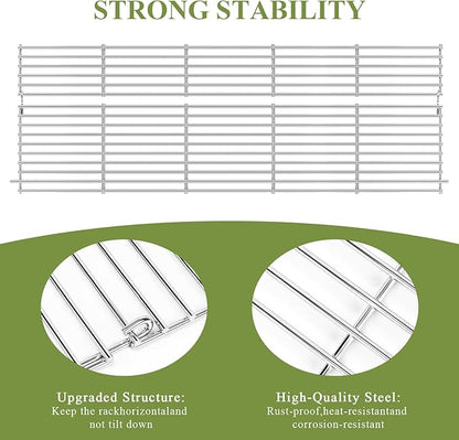 Utheer Warming Rack for Pit Boss Austin XL 1000 Series Pellet Grills, Fit Pit Boss Austin XL, Rancher XL 1000, Sportsman 1000, Pro Series II 1150, Stainless Steel Foldable Upper Grill Rack