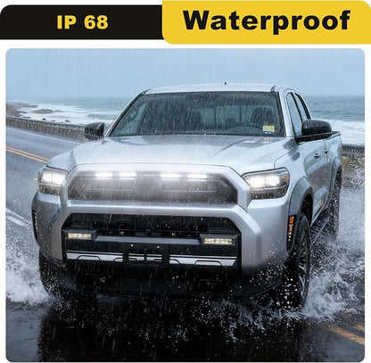 Front Grills Led Lights Fit for 2025 2026 Toyota 4Runner SR5 6th gen | 6th gen Grill Grille Light Accessoris (For SR5 only )